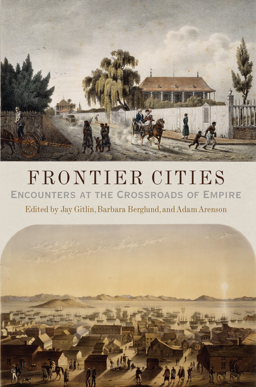 Book cover image for Frontier Cities ISBN: 9780812207576